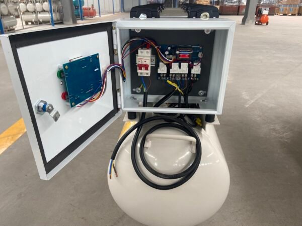 Factory Supply SY-1200 4/160L Dental Compressor Copper Wires Oil Free Mute Air Compressor