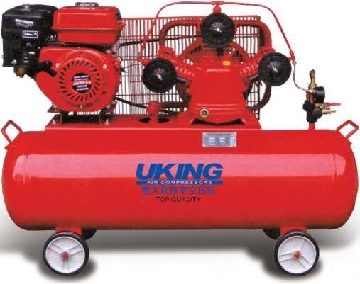 Hot sale Gasoline Air Compressor Approved Facililty Construction Iron Cast V Pump Energy Saving Industrial Machinery Air Equipm