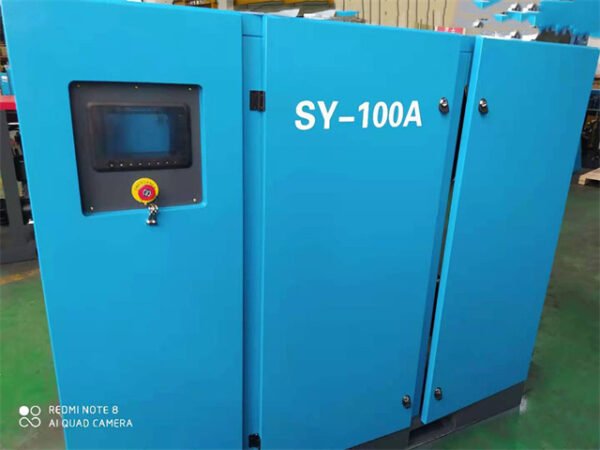 SAYI 100HP Baosi Air End Single Stage Laser Cutting Mining Industrial Screw Air Compressor