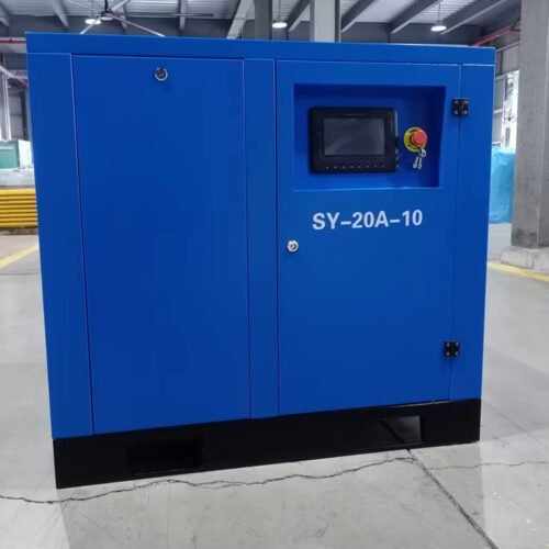 SAYI 15kw/20HP 10bar Fixed Speed Driven Screw Air Compressor