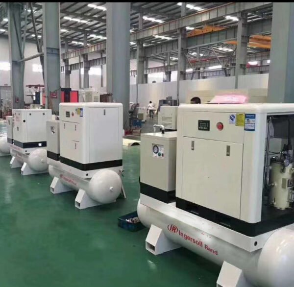 Factory Direct Selling All in One SY-10M 8bar IP55 Magnetic Motor 200l Air Dryer Screw Air Compressor 7.5Kw 3 in 1