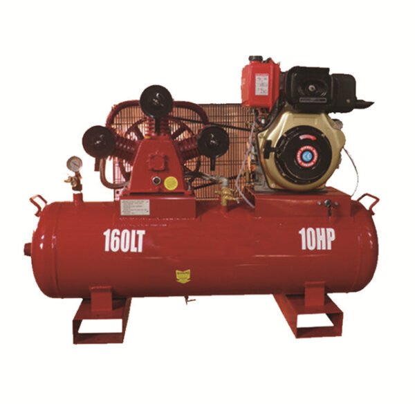 Best Selling W3090D Industrial Diesel Compressors Portable Diesel Powered Air Compressor Mobile Air Compressor for Drilling Well
