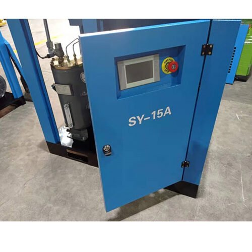 Fixed speed 10 airbar Industrial Compressor Air Low Noise CE Approved Single Stage 11Kw Screw Air Compressor Machine