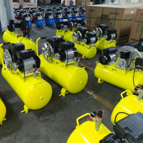 Powerful 3hp Air Compressor AL2065 compresor de aire portatil 150 liter Air tank Aluminum Italian Pump Head Jack Hammer