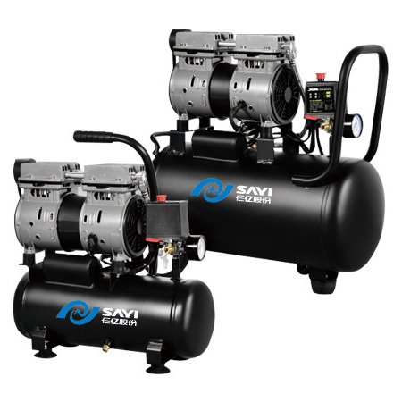 Factory direct selling 800W Oil free Oilless silent Mute Air Compressor Clinical Dental Movable Air Compressor