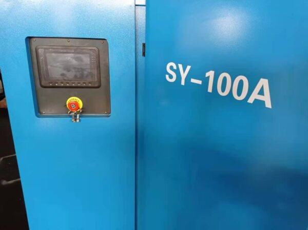 Nice out door indoor hydrodynamics air power machine 100HP stationary movable Industrial Machinery Screw Air Compressor