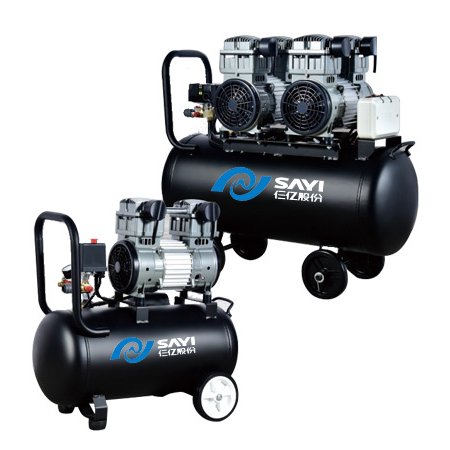 Medical air compressor oilless air compressor head clean oxigen compressor 40L tank customized voltage power