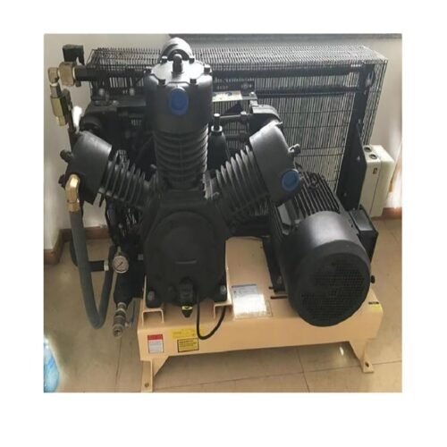 Factory Price Wholesale Three Cylinders High Pressure Booster Air Head Mounted Filter Piston Air Compressor