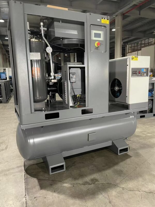 Sayi 8 10 16 Bar 15kw VSD All-in-One Filter Dryer Tank Screw Air Compressor