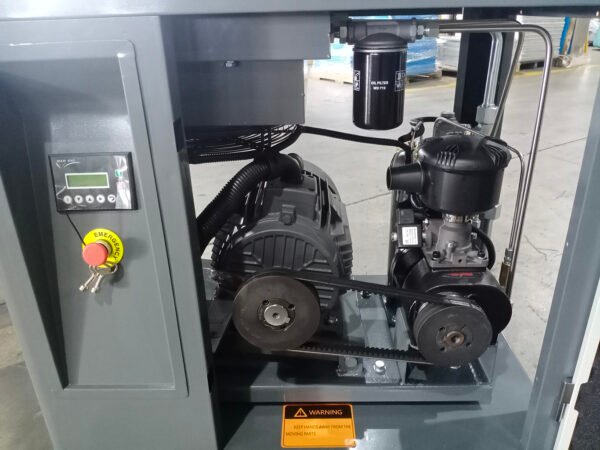 Sayi 7.5kw 10HP 8 Bar Belt Driven Single Stage Screw Compressor