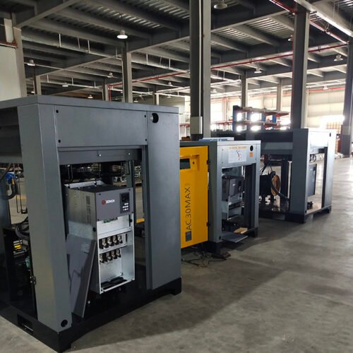 nice looking 50HP high quality industrial rotary screw air compressor Permanent magnet frequency air compressor