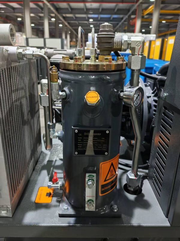 SAYI 5.5kw 7.5hp 8bar 100L Movable Fixed Speed Small Screw Air Compressor