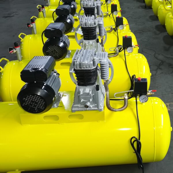 Egypt Customized SAYI AL2060 Italian Head Gas Compressor Pump Portable Air-Compressors Belt Driven 2HP Air Compressor 100L