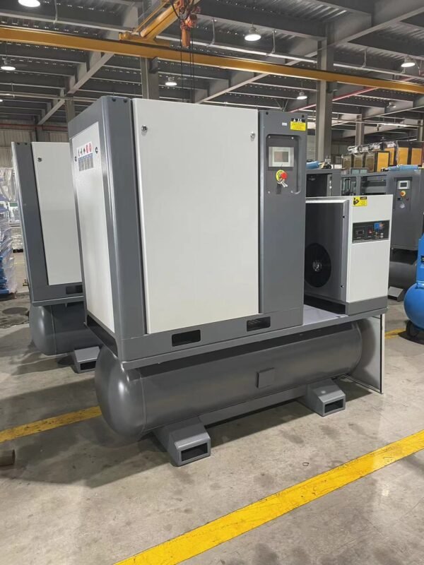 Sayi 8 10 16 Bar 15kw VSD All-in-One Filter Dryer Tank Screw Air Compressor