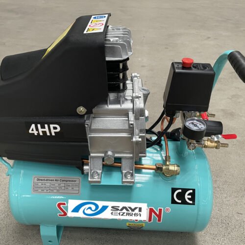 Customized Tiffany Blue 2550 8bar with 30 liter air tank direct driven air compressor