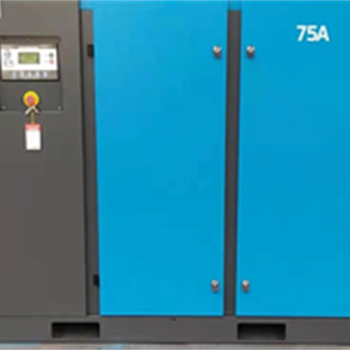 Top quality factory OEM Working Frequency Single two Stage Power Machinery Screw Air Compressor 75HP