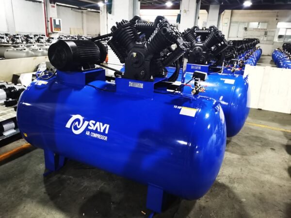 10HP 8 airbar High quality Cast Iron V105 Industrial Compressor Air Portable Industrial Mining Air Compressor 500L