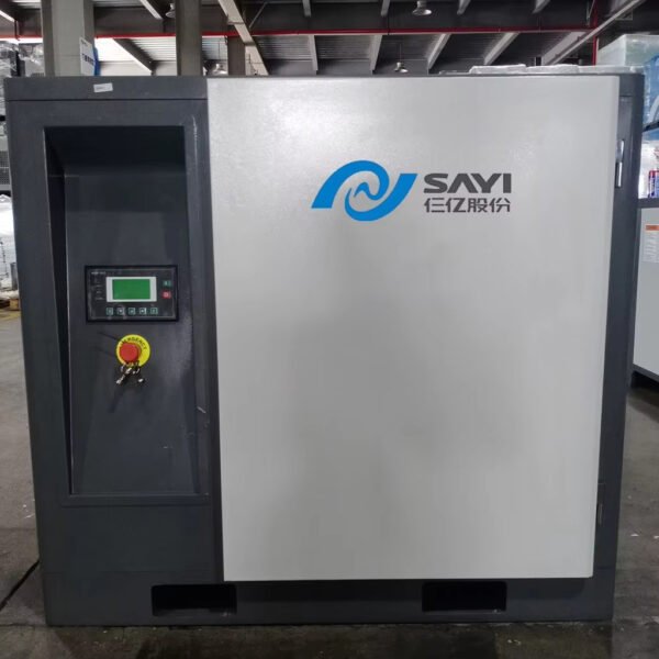Sayi 11kW 15HP 10bar Belt Driven Single Stage Screw Compressor