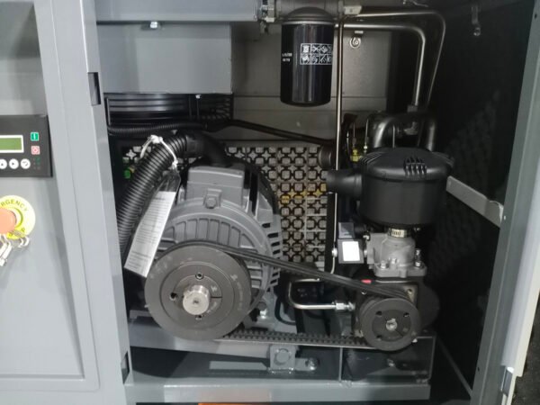 Sayi 5.5kw 7.5HP Belt Driven 8bar Single Stage Screw Air Compressor