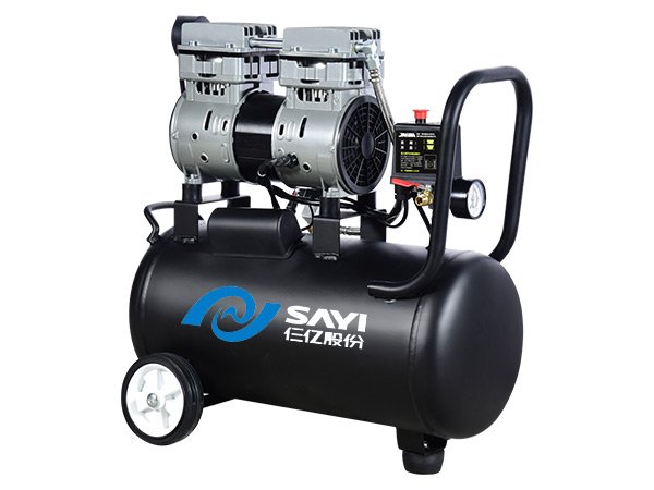 digital custom oil free air compressor silent pump dental air compressor CE SY600*1/30L