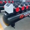 Model SY-800 4/120 Oilless Engine 3200W, 1440 rpm Piston Oil Free 10 bar Air Compressor with 120l Air Tank