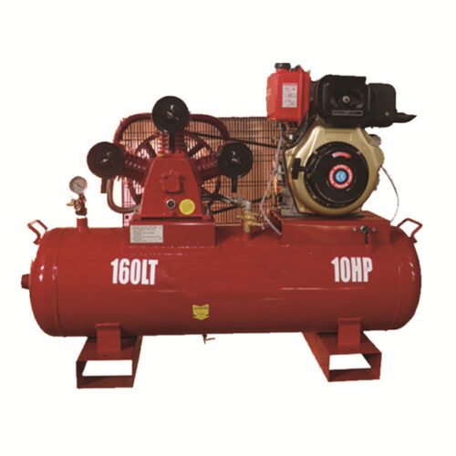 Multi-function SY-W3090D Diesel Compressor 185 cfm 10HP Compresor De Aire 160l