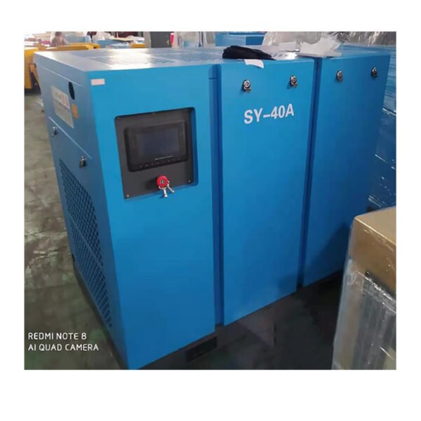 China Hot Sale Small Mining Heavy Plant Industy 40HP CE Approved Two Single Screw Air Compressor Price