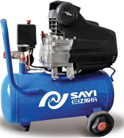 SY-2025 Direct Driven 1.5hp 2hp Piston Cylinder Portable Air Compressor