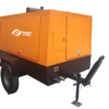 Customized Direct Driven Diesel Cumis Engine 375CFM 10bar Tier3 Mining Portable Screw Air Compressor