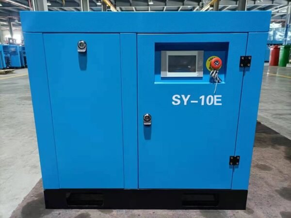SY10E Best Cost Saving Permanent Magnet Frequency Industrial Compressor Air 7.5Kw Screw Air Compressor