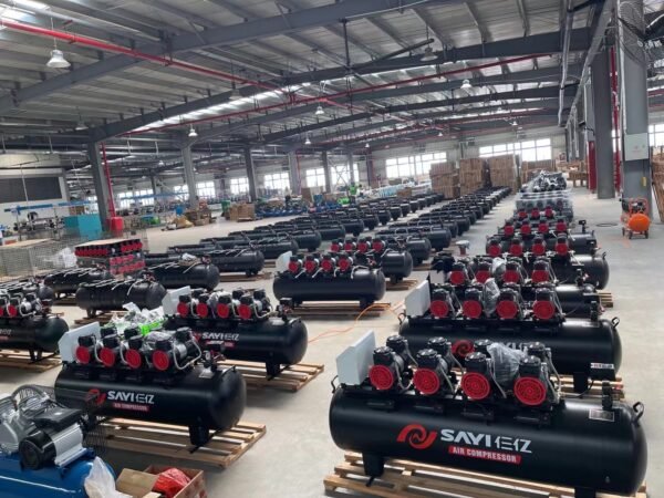 Quiet SAYI 800W 30 Liter Oilless Engine Portable Industrial Compressor Air Dental Compressor Oil Free air Compressor