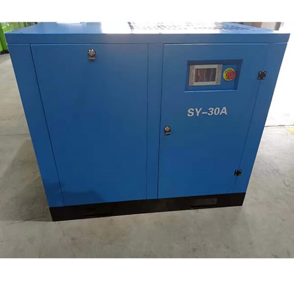 SAYI Top Service Manufacturer SY-30A Fiber Laser Cutting Machine Dc Motor Screw Air Compressor 30hp