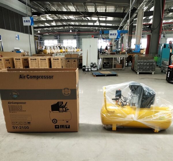 Factory selling directed belt driven air compressor 100 L tank 3 HP with CE