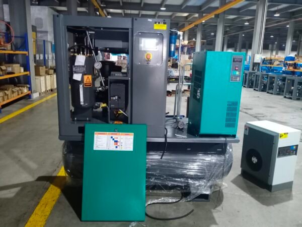 SAYI CE 15KW VSD IP23 Magnetic motor 16 bar All-in-One Screw Compressors 400l