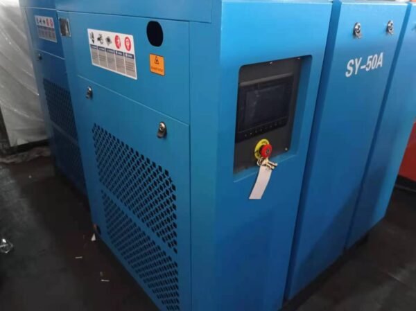 China Top 10 Supplier SAYI 50HP 8Bar Low Noise Fixed Speed Screw Air Compressor, Industrial Screw Air Compressor