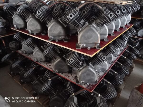 Cast Iron Gas Compressor Pump 3-Cylinder Compressor Head Air Pump