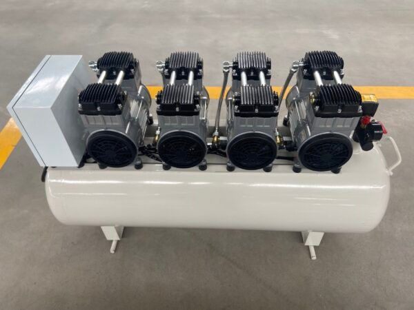 Hot Selling Machine 4/120L Dental Silent Oil Free Air Compressor