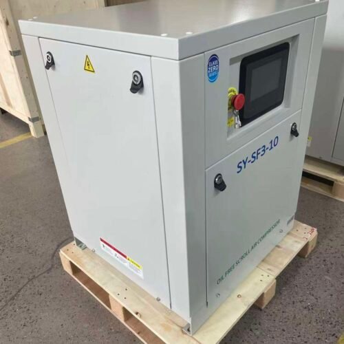 SY-SF3-10 2,2 kW 220 V ölfreier Scroll-Luftkompressor – Ansicht 2