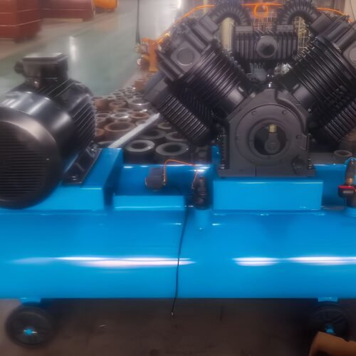 SAYI V2155T 22KW double stage piston air compressor - view 2