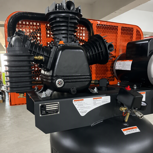 SY-W3090T 7.5HP vertical piston air compressor with 80 gallon tank - view 3