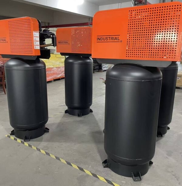 SY-W3090T 7.5HP vertical piston air compressor with 80 gallon tank - view 6